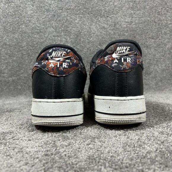 Nike Air Force 1 ‘07’ Low CZ7933-001 Men’s Size 13 Black Floral Athletic Shoes main image 12